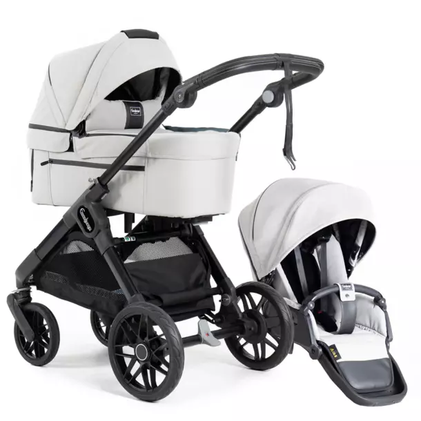 emmaljunga Sento Max Flat Urban Pearl 2in1 Kinderwagen