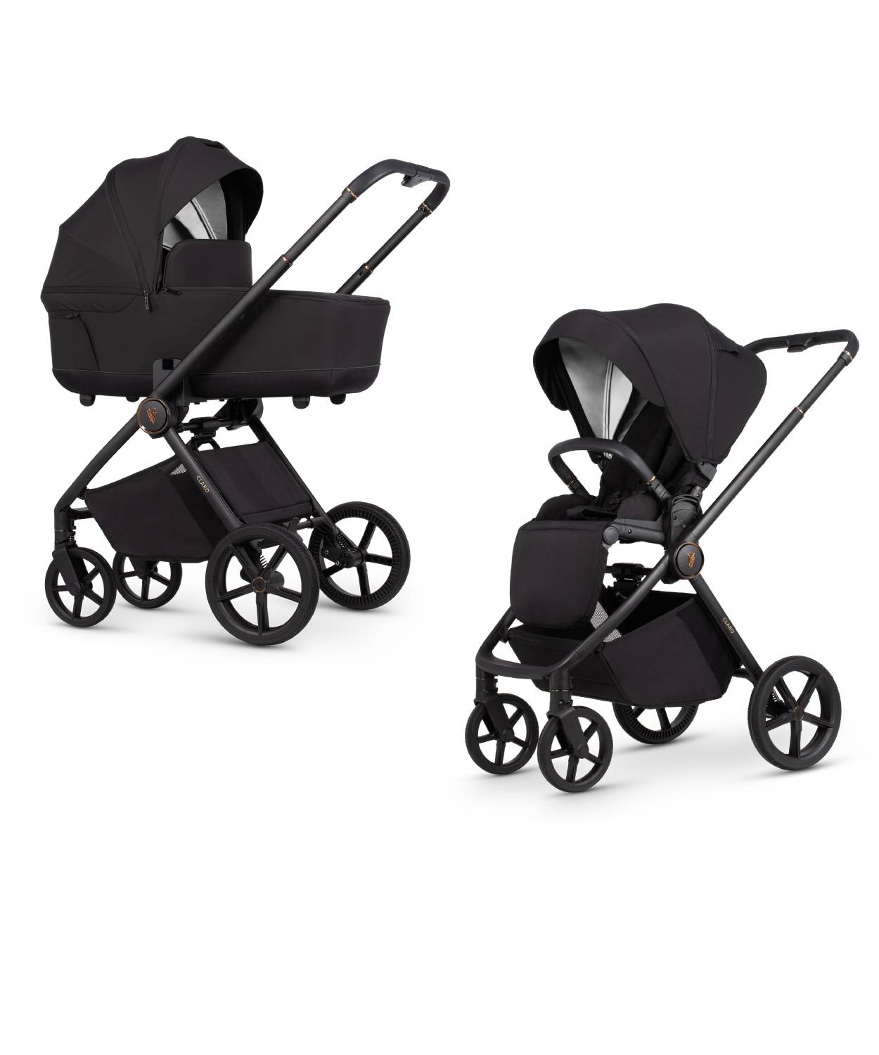 Venicci Kombikinderwagen Claro Farbe Noir