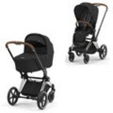 Cybex PRIAM Kombikinderwagen Chrom Braun Sepia Black